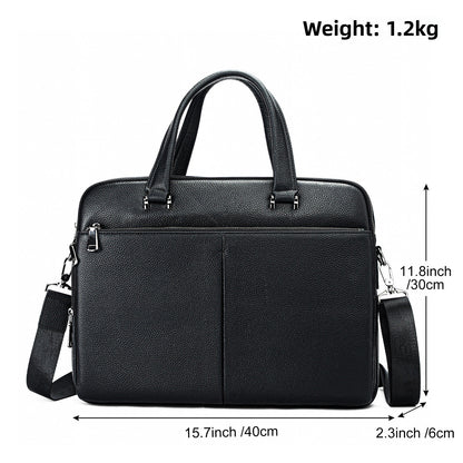 leather briefcase