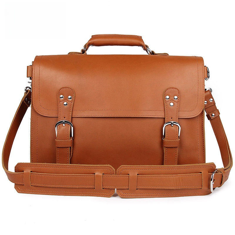 Leather briefcase
