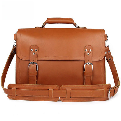 Leather briefcase