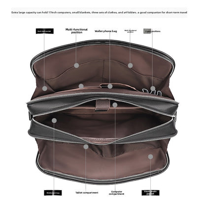 leather briefcase