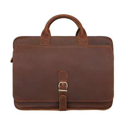 Leather briefcase