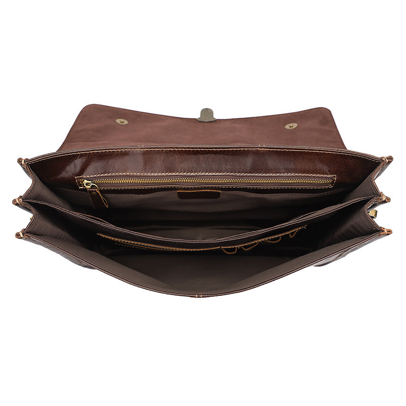 leather briefcase