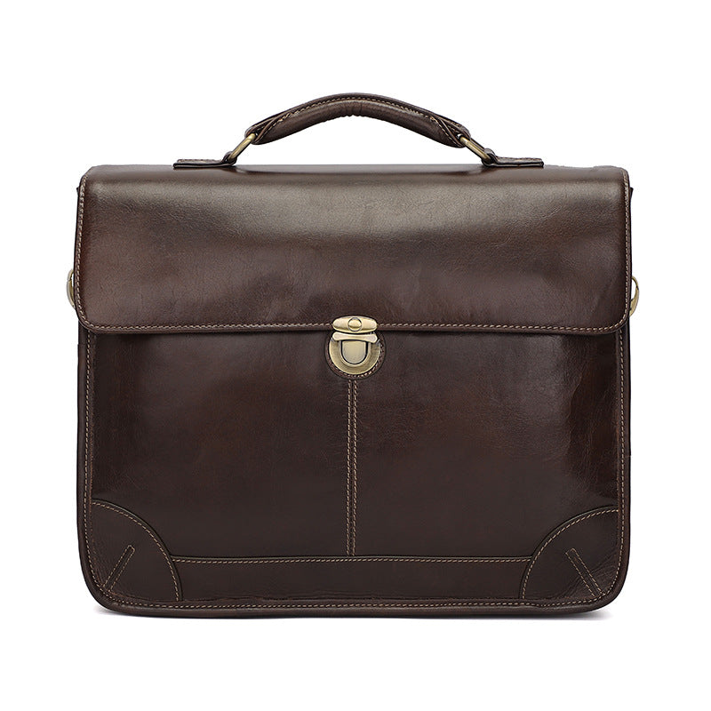 leather briefcase