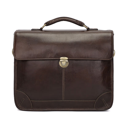 leather briefcase
