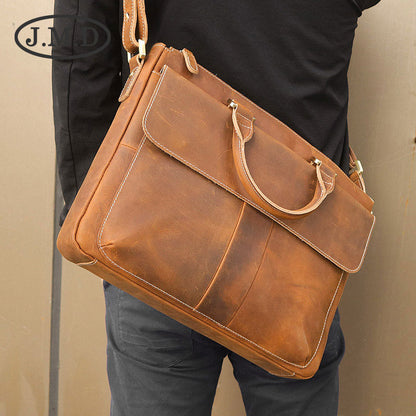 leather briefcase