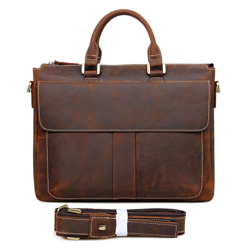 leather briefcase