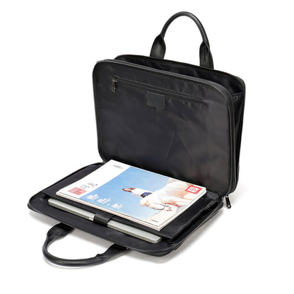 Leather briefcase