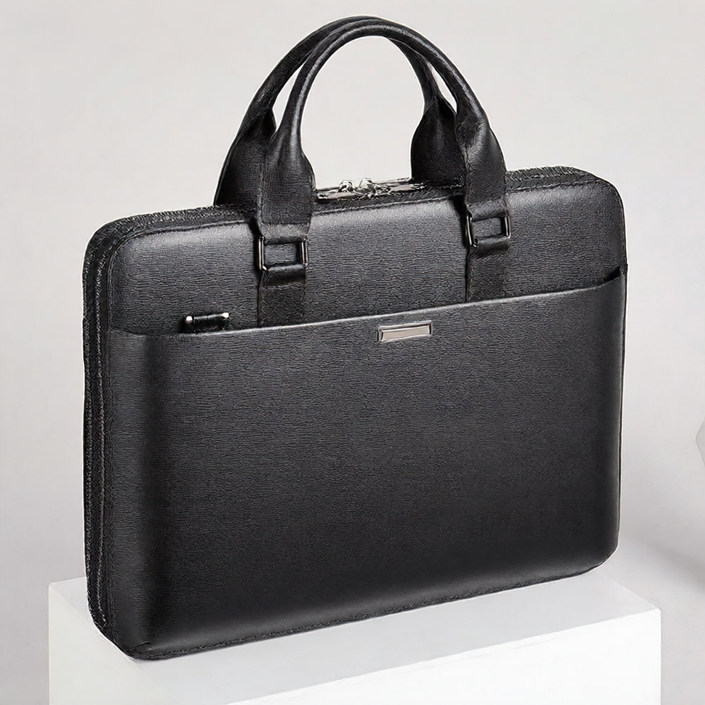 Leather briefcase