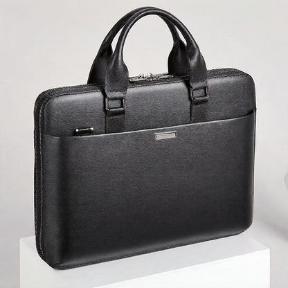 Leather briefcase