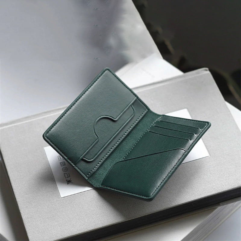 leather card holder
