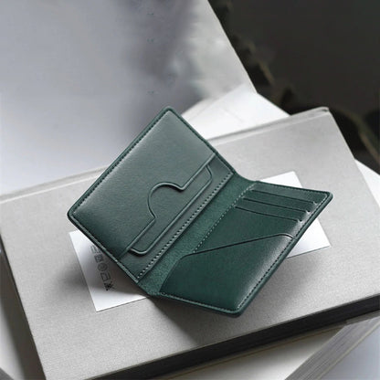 leather card holder