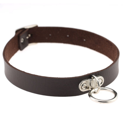 Leather Choker Necklace