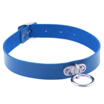 Leather Choker Necklace