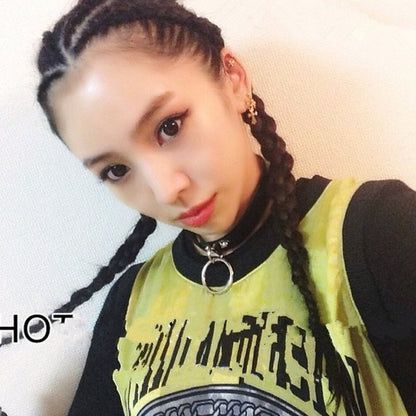 Leather Choker Necklace