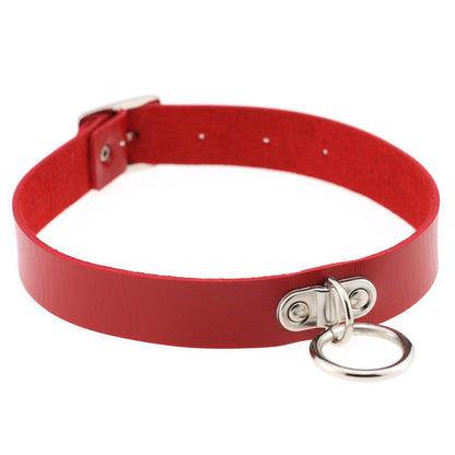 Leather Choker Necklace