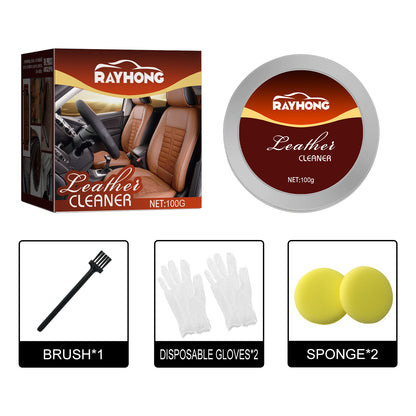 Leather Cleaning and Repair Cream for Furniture and Apparel