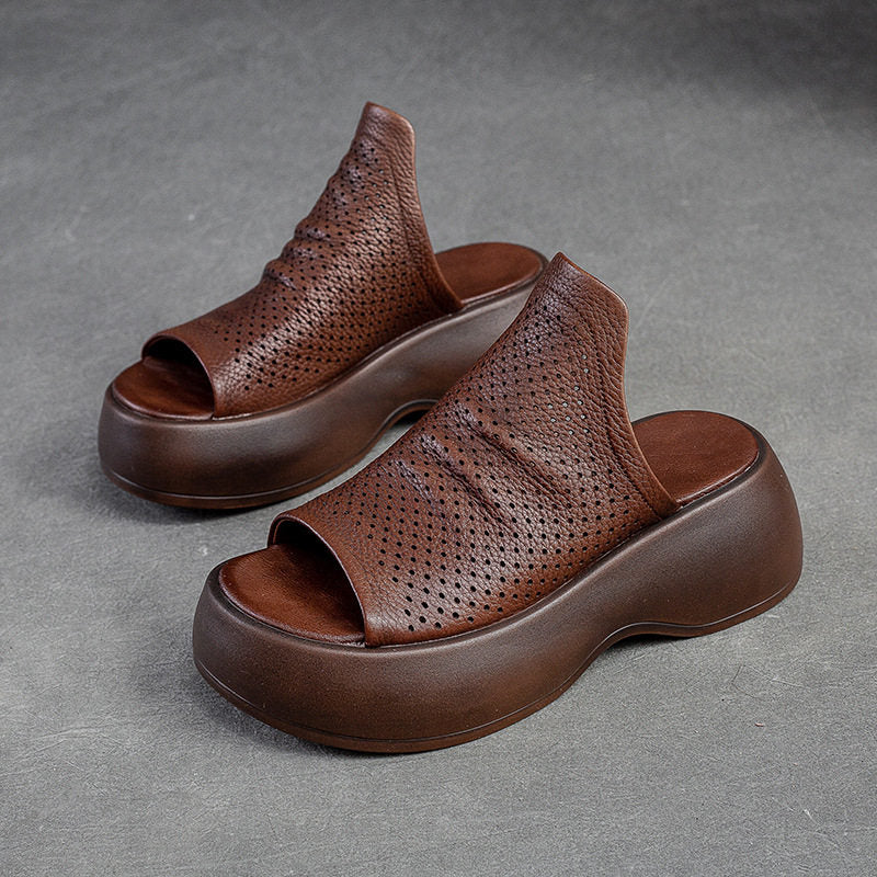 leather clogs