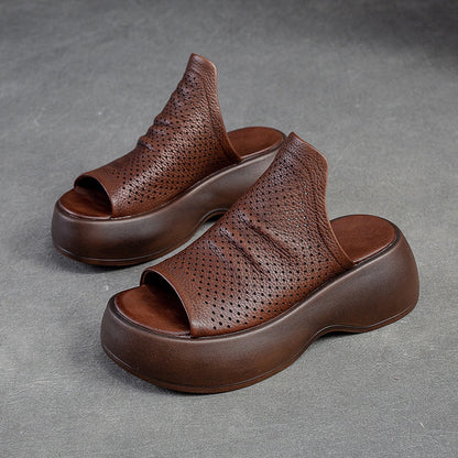 leather clogs