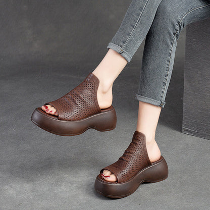 leather clogs