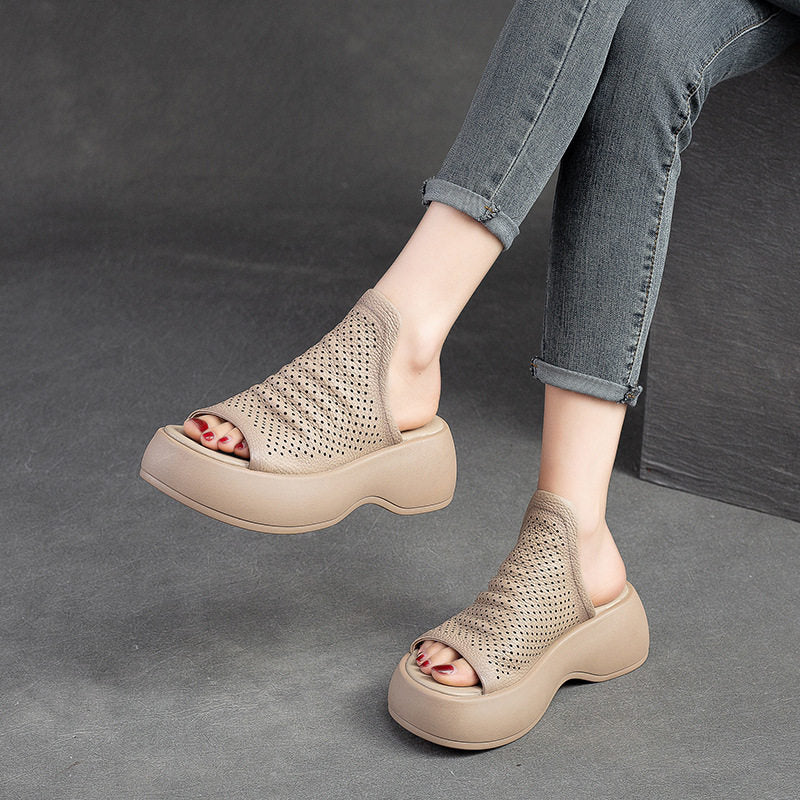 leather clogs