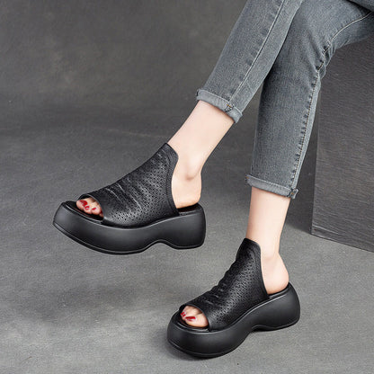 leather clogs