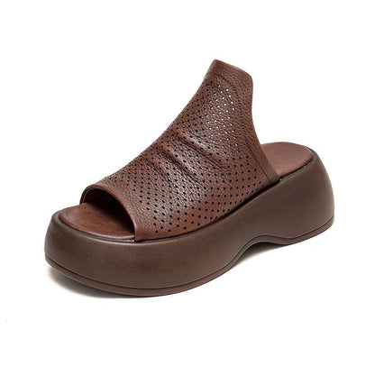 leather clogs