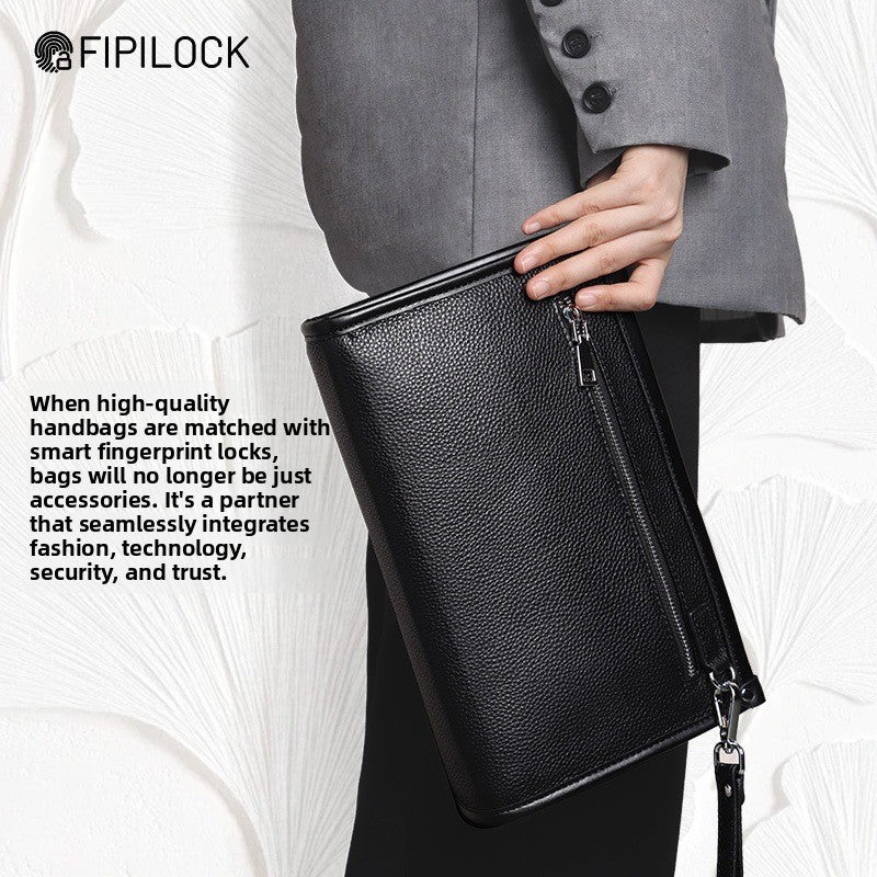 leather clutch