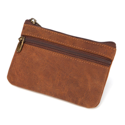 Leather coin purse