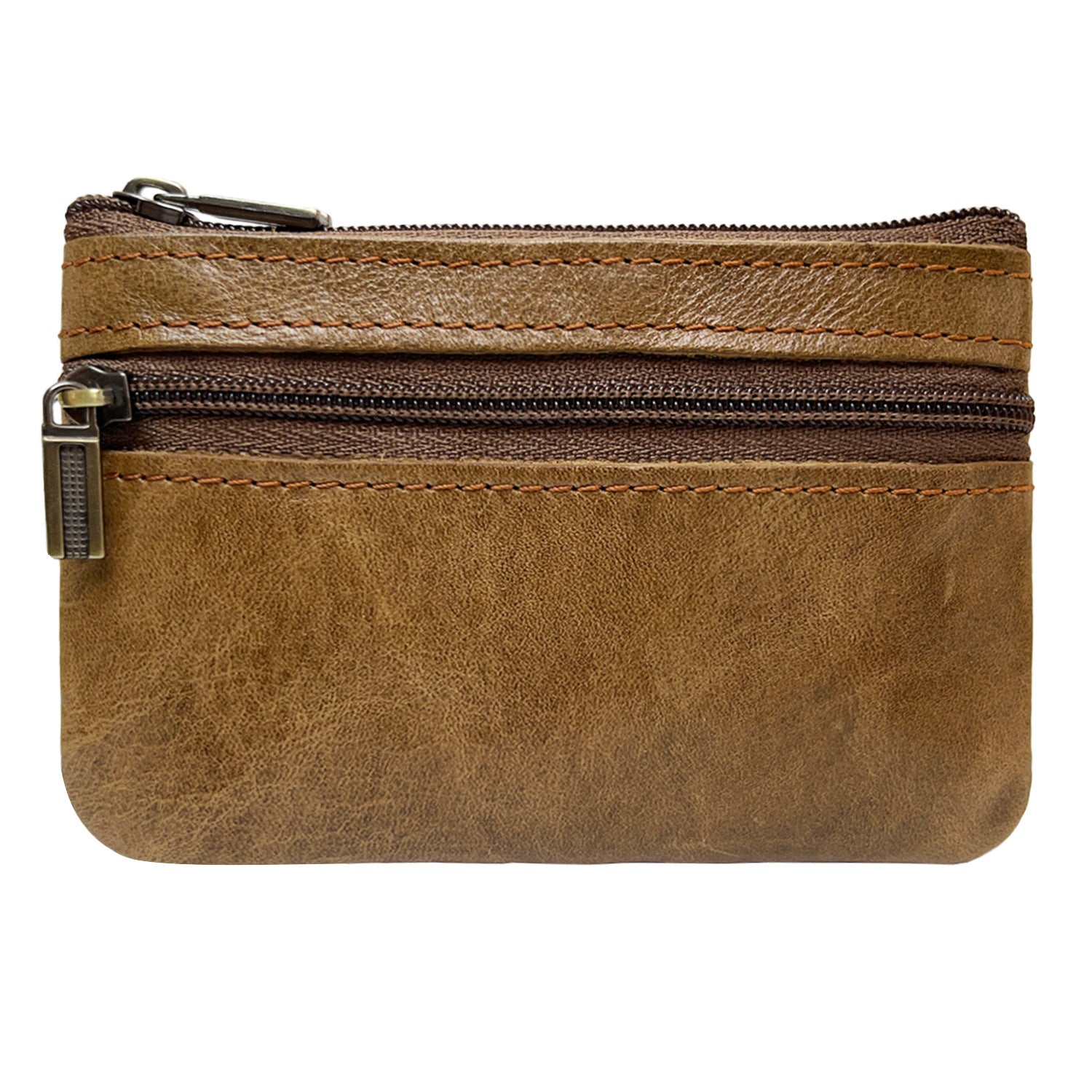 Leather coin purse