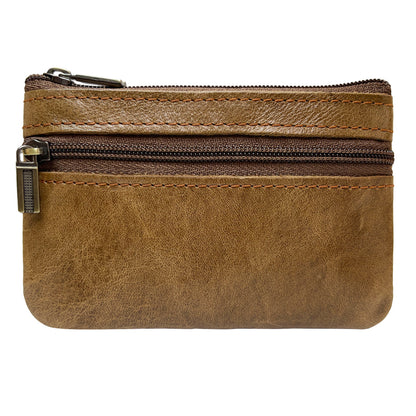 Leather coin purse