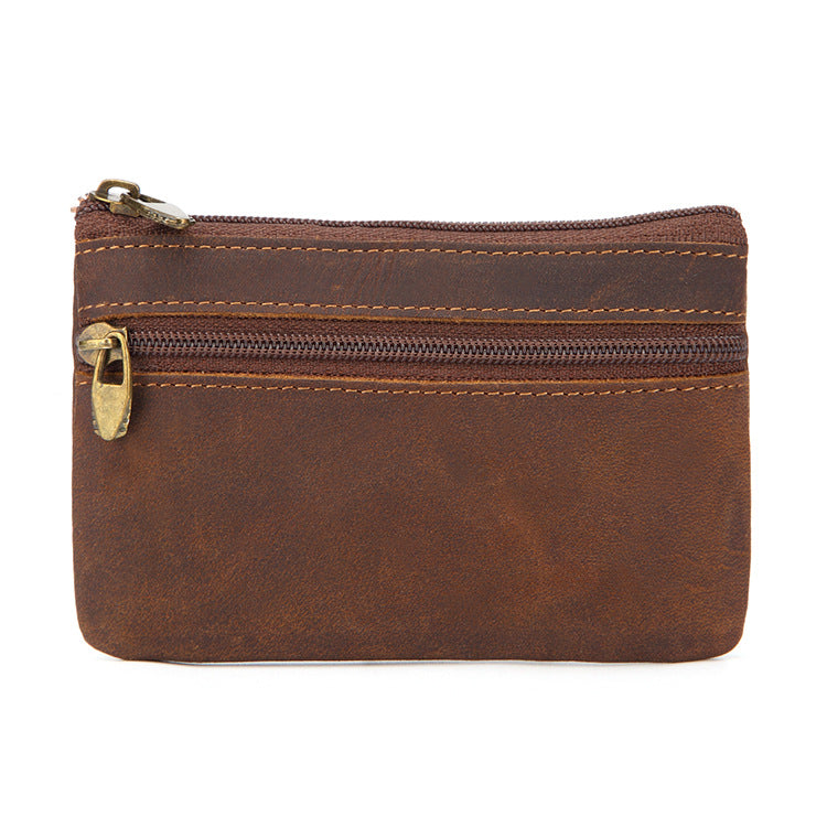 Leather coin purse