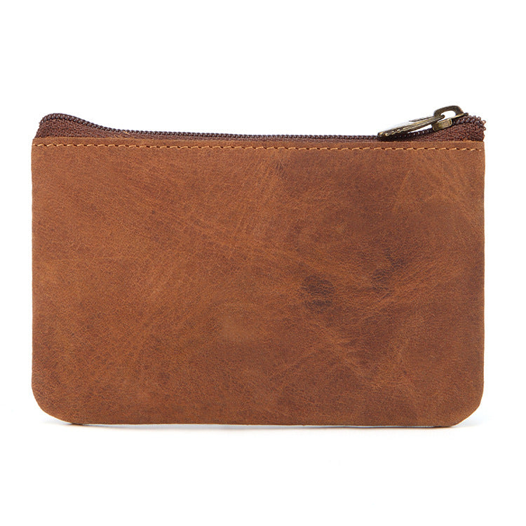 Leather coin purse
