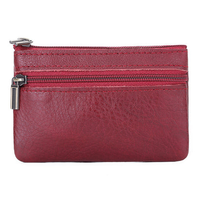 Leather coin purse