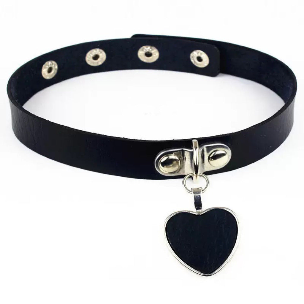 Leather Collar Necklace