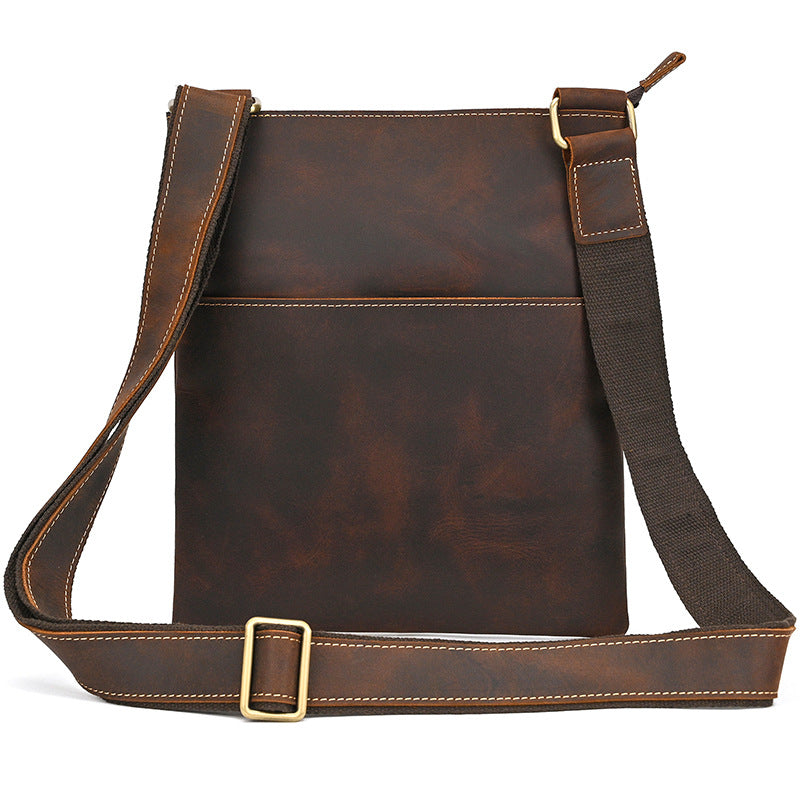 Leather crossbody bag