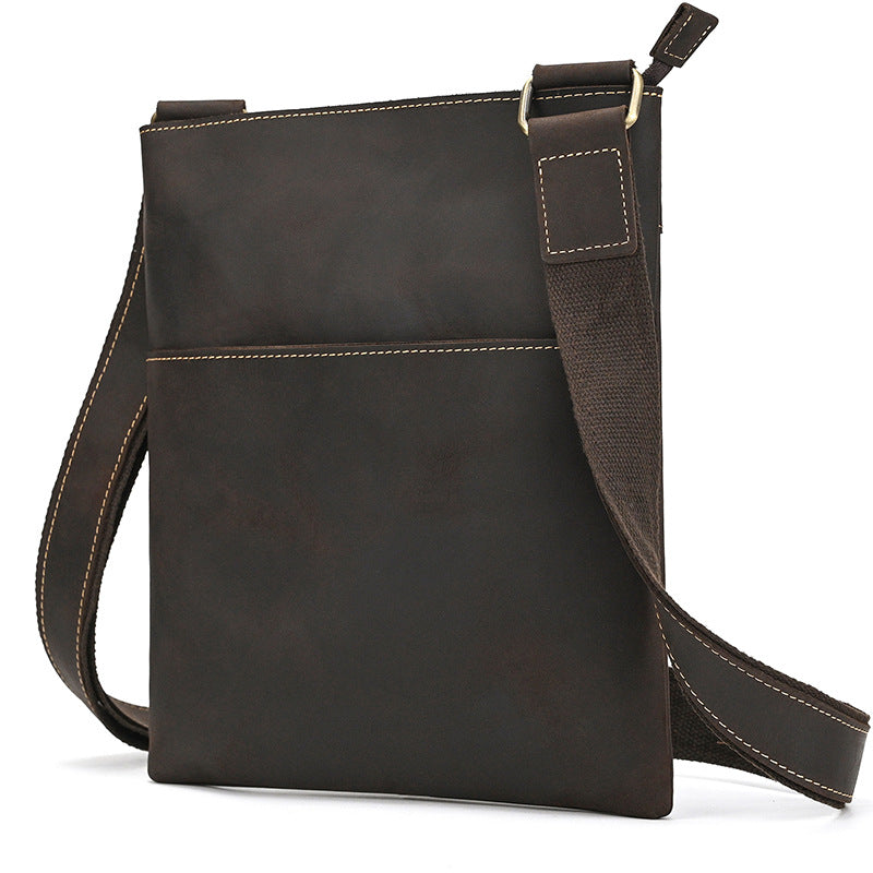 Leather crossbody bag