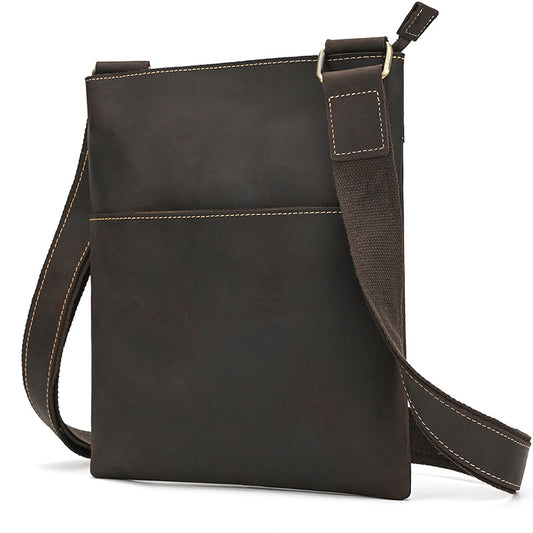 Leather crossbody bag