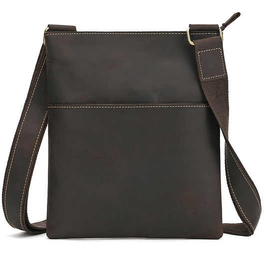 Leather crossbody bag