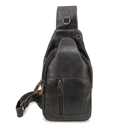 Leather crossbody bag