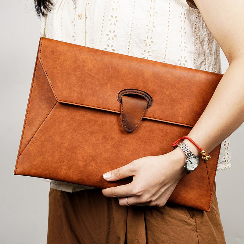 Leather Document Bag