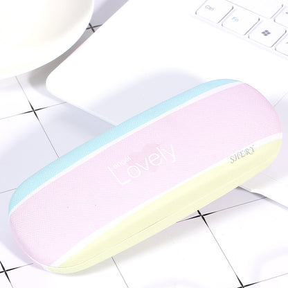 Leather eyeglass case