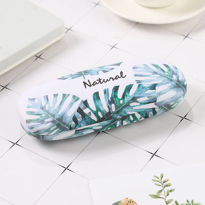 Leather eyeglass case