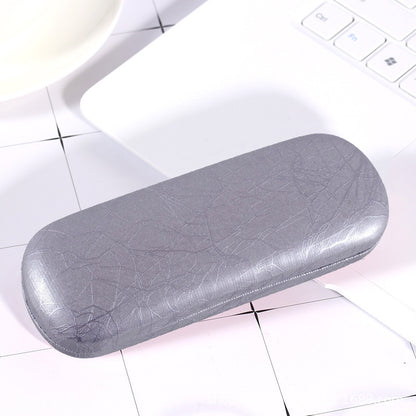Leather eyeglass case