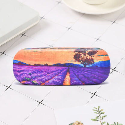 Leather eyeglass case