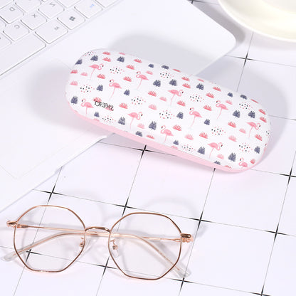 Leather eyeglass case