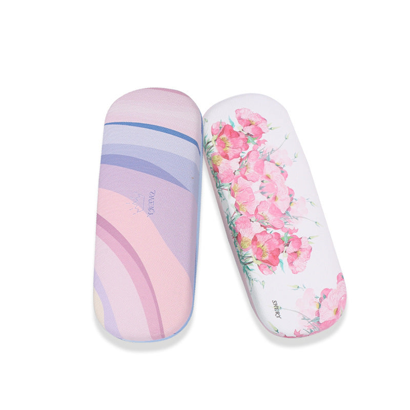Leather eyeglass case