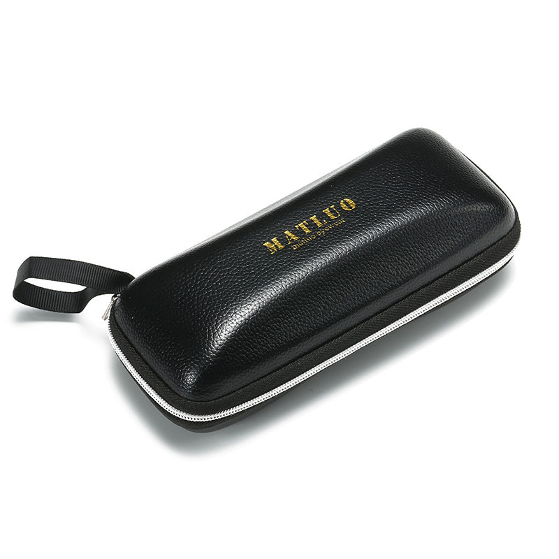Leather Eyeglass Case Set
