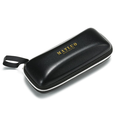 Leather Eyeglass Case Set