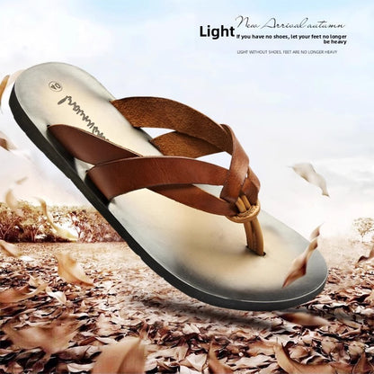 Leather Flip Flops