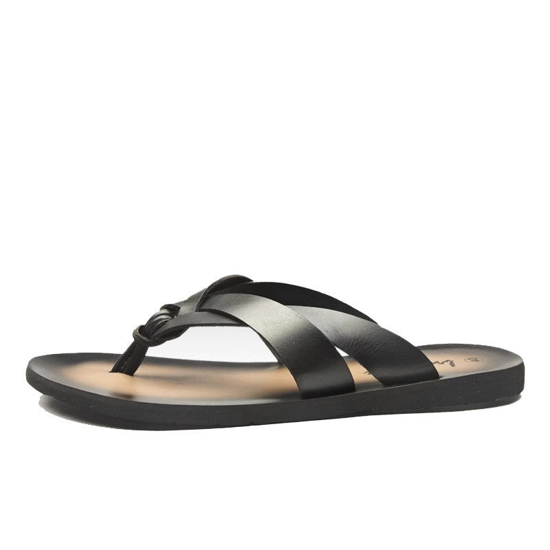Leather Flip Flops